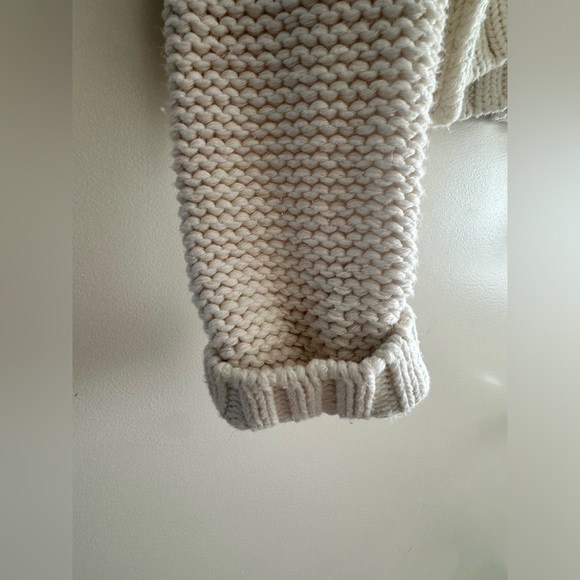 Dimensione One Beige Cableknit Sweater Size Medium Made in Italia - Picture 8 of 8